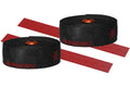 Supacaz - super sticky kush galaxy stuurlint zwart rood inclusief aluminium stuurplug