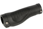 Trivio - fiets handvatten nexus 128 95 rubber ergonomisch lock-on zwart