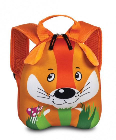 rugzak Vos junior 6 liter 27 cm EVA oranje