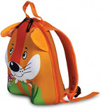 rugzak Vos junior 6 liter 27 cm EVA oranje