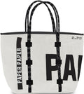 shopper Paper 23 liter papier wit/zwart