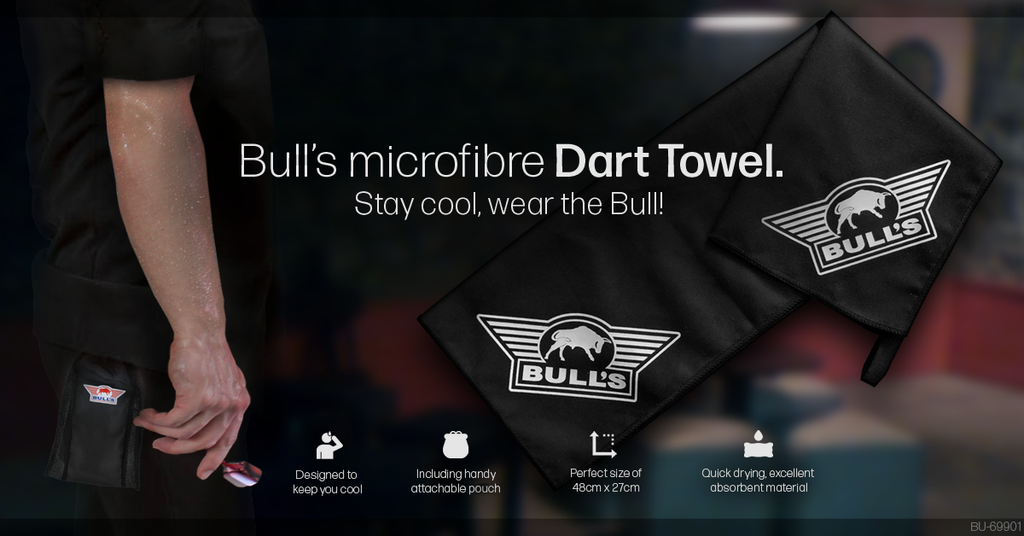 Bull's Microfibre Dart Towel