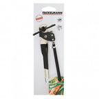 blik- en flesopener 15 cm zilver/zwart