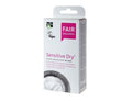 fair squared condooms sensitive dry - 10 st
