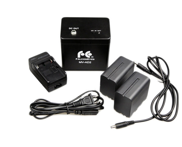 Falcon Eyes Accupack MV-AD2 voor DVR-620D/LP-DB1000U/SG100