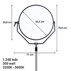 Falcon eyes bi-color led lamp sophiez so-300tdx op 230v