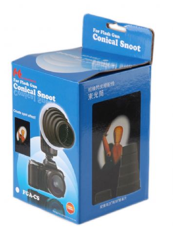 Falcon Eyes Conische Snoot FGA-CS voor Speedlite Camera Flitser