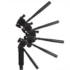 Falcon eyes eenbeenstatief + 3 weg kop mp-3 4 secties 178 cm