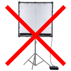 Falcon Eyes Flexibel Bi-Color LED Paneel RX-120TDX 121x121 cm