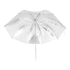 Falcon Eyes Flitsparaplu UR-60S Zilver/Wit 152 cm