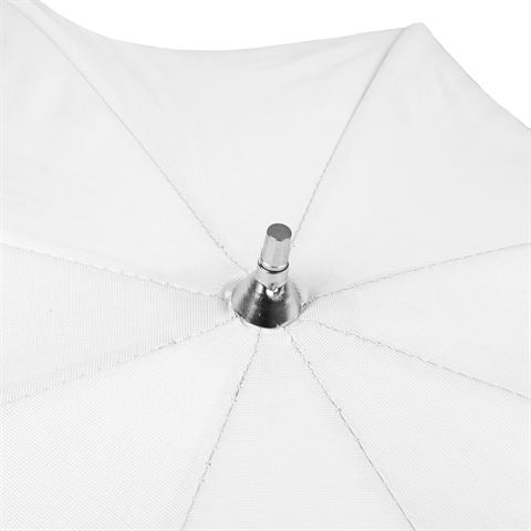 Falcon Eyes Flitsparaplu UR-60S Zilver/Wit 152 cm