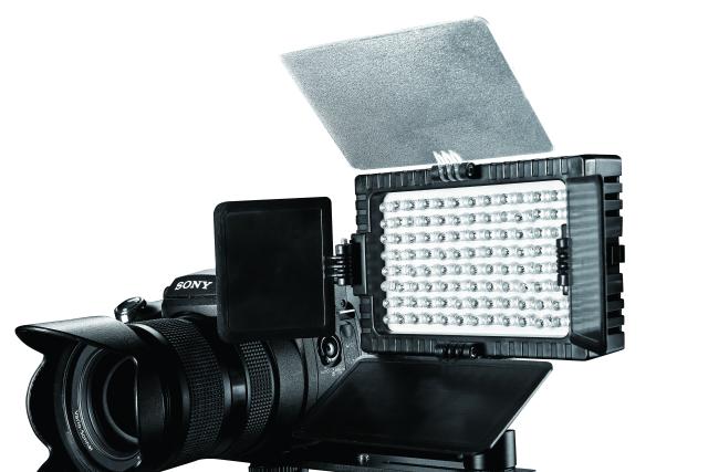 Falcon eyes led lamp set dimbaar dv-96v-k2 incl. accu