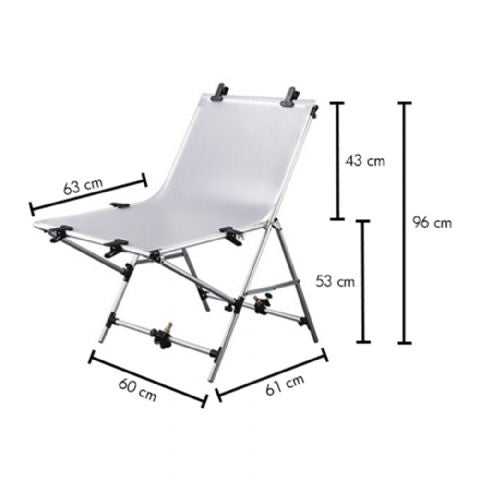 Falcon Eyes Opnametafel ST-0611CT 60x116 Opvouwbaar