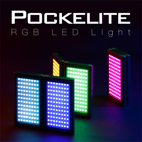 Falcon eyes rgb led lamp pockelite f7 fold