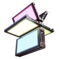Falcon eyes rgb led lamp pockelite f7 fold