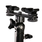 Falcon eyes twin mount tilting bracket + 2 x flitsschoen cld-14a