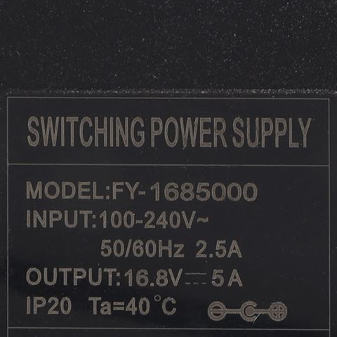 Falcon eyes voeding sp-ac16.8-5a 1 pin
