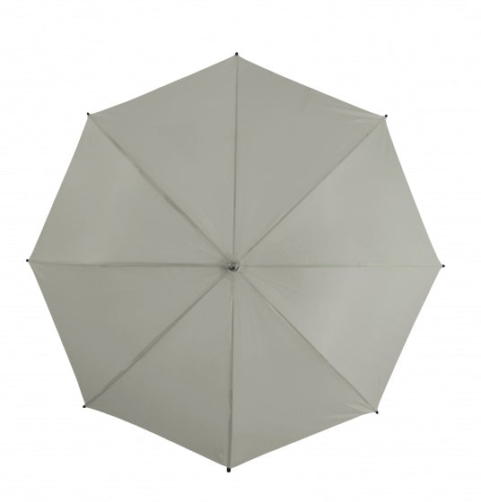 golfparaplu automatisch 102 cm lichtgrijs