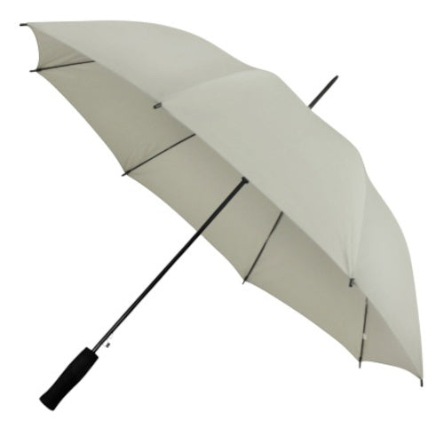 golfparaplu automatisch 102 cm lichtgrijs