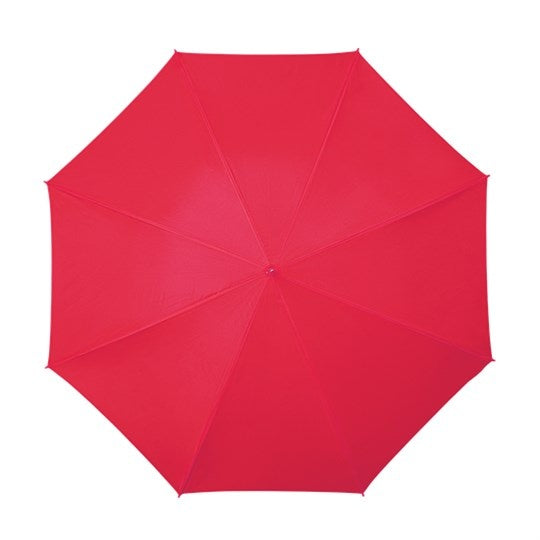 golfparaplu automatisch 120 cm polyester rood
