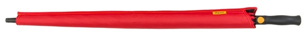 golfparaplu windproof 130 cm polyester rood