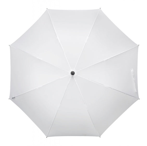 golfparaplu windproof 120 cm polyester wit