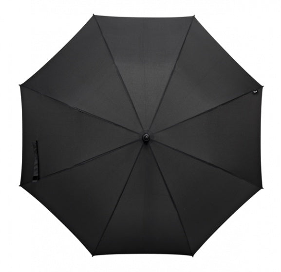golfparaplu automatisch 120 cm polyester zwart