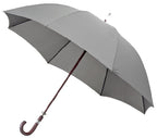 golfparaplu windproof 130 cm polyester grijs