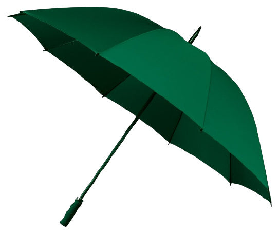 golfparaplu Windproof handopening 130 cm groen