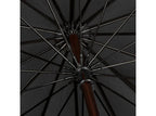 Falcone Paraplu 103 cm polyester zwart