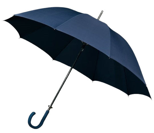 paraplu windproof 120 cm polyester donkerblauw