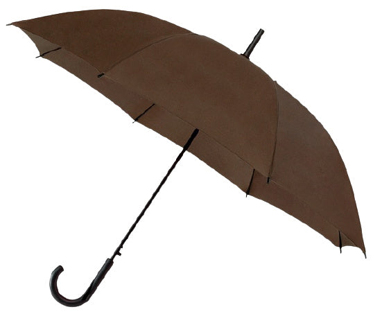 paraplu automatisch 103 cm polyester bruin
