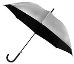 Falconetti Paraplu automatisch 103 cm polyester zilver/zwart