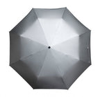 Falconetti Paraplu automatisch 103 cm polyester zilver/zwart