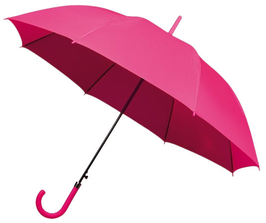 paraplu dames automatisch 105 cm polyester roze