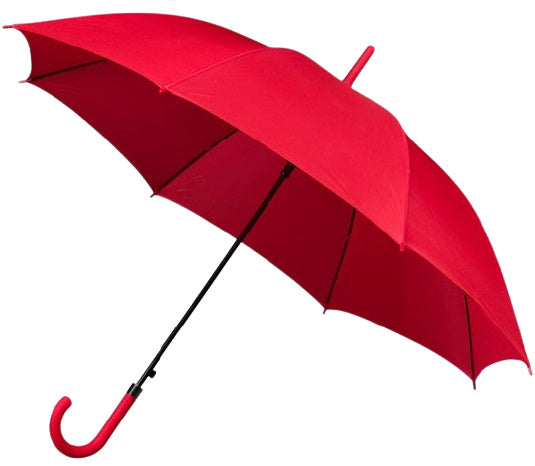 paraplu dames automatisch 105 cm rood