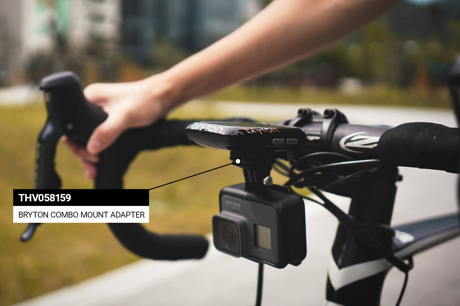 Bryton combo mount adapter - light action camera