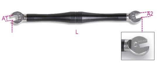 Beta 3962sh spaaknippelsleutel voor shimano