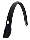 Euro Achterspatbord 28 inch kunststof 45 mm mat zwart