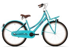 fiets bfk 24 load+voordrager meisjes n3 turquoise