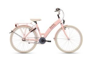 Bikefun Fiets Bfk 24 Lots Of Love N3 Roze