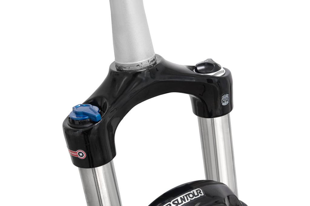 Sr suntour - xcr32-air voorvork 27,5 lor qr tapered 100mm zwart