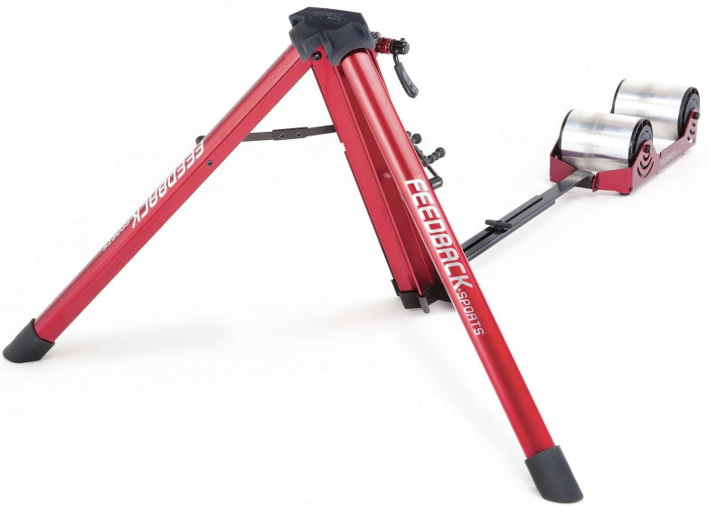 feedback sports omnium over-drive roller trainer with bag