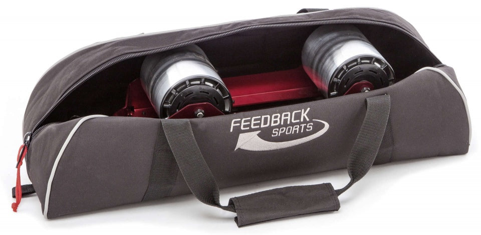 feedback sports omnium over-drive roller trainer with bag