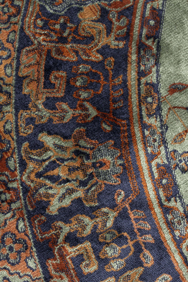 vloerkleed Raz 200 cm viscose/polyester groen