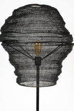 vloerlamp Lena 154 cm E27 40W staal zwart