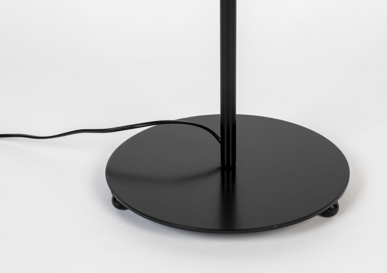 vloerlamp Lena 154 cm E27 40W staal zwart