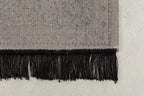 vloerkleed Bo 160 x 230 cm viscose/polyester bruin/beige