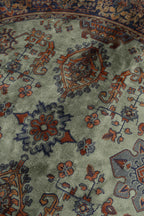vloerkleed Raz 160 cm viscose/polyester groen