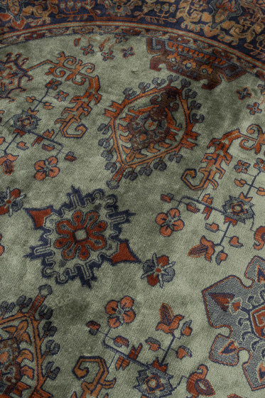 vloerkleed Raz 160 cm viscose/polyester groen